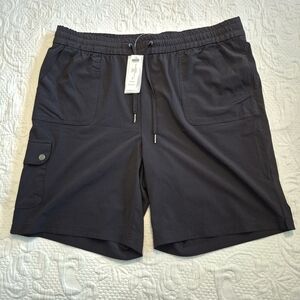 Zenergy byChico's black Zen shorts, size 3 or 16, featherweight cargo shorts NWT